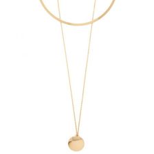 Bijuterii Femei Forever21 Circle Collar Necklace Gold