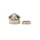 Bijuterii Femei Forever21 Faux Stone Ring Set Bsilverblack
