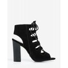 Incaltaminte Femei CheapChic Stash-01v Draw The Line Bootie Black