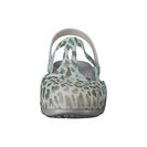 Incaltaminte Femei Crocs Carlie Leopard Fade Clog Sea BlueSilver