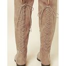 Incaltaminte Femei Forever21 Faux Suede Knee-High Boots Tan
