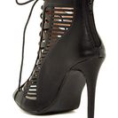 Incaltaminte Femei Elegant Footwear Envy Caged Heel BLACK