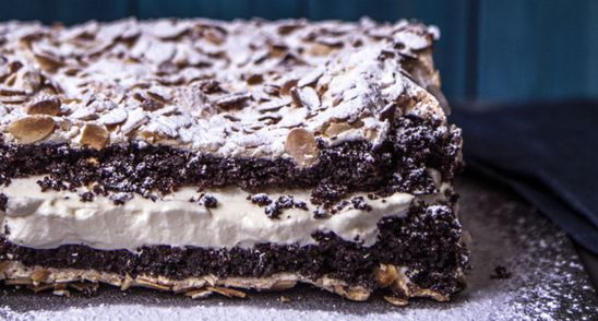 Cea mai delicioasa prajitura cu ciocolata si bezea. Se prepara simplu si rapid