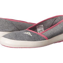 Incaltaminte Femei adidas Outdoor Boat Slip-On Sleek Medium Grey HeatherChalk WhiteSuper Blush