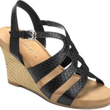 Aerosoles Plush Plenty Black Snake