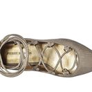 Incaltaminte Femei Pierre Balmain Lace-Up Ballet Flats Mouse Grey