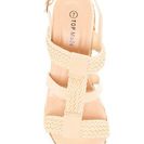 Incaltaminte Femei Top Guy Potato Woven Wedge Sandal BEIGE