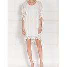Incaltaminte Femei Nissa Rochie de zi RZ7781 Alb