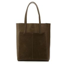 Accesorii Femei Kelly Katie Kelly Katie Suede Pocket Tote Green