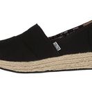 Incaltaminte Femei SKECHERS Wedge Espadrille Memory Foam Black