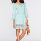 Rochie Boho cu aplicaţie 