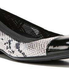 Naturalizer Therese Black/White Snake