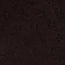 Accesorii Femei David Young Faux Suede Perforated Daisy Infinity Scarf BLACK