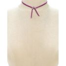 Bijuterii Femei Forever21 Velvet Bow Choker Mauve