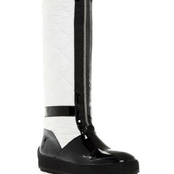 Incaltaminte Femei Aquatalia Kadence Tall Boot - Weatherproof BLACK-WHITE