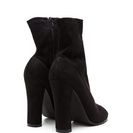 Incaltaminte Femei CheapChic Post Modern Peep-toe Booties Black