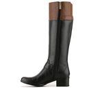 Incaltaminte Femei Bandolino Coppa Riding Boot BlackCognac