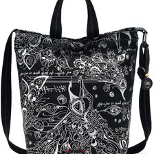 Sakroots Artist Circle Campus Tote Metallic Songbird