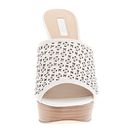 Incaltaminte Femei GUESS Kamari White Leather
