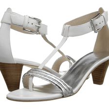 Donald J Pliner Viva Silver/White/White