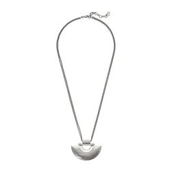 Bijuterii Femei Lucky Brand Semi Circle Pendant Necklace Silver