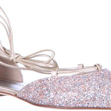 Stuart Weitzman Ballet Flats Gold