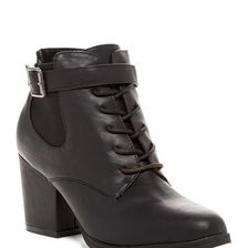 Incaltaminte Femei Michael Antonio Mime Lace-Up Bootie black