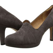 Incaltaminte Femei Clarks Delsie Joy Dark Taupe Suede