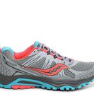 Incaltaminte Femei Saucony Grid Excursion TR 10 Trail Running Shoe - Womens GreyOrangeBlue