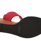 Incaltaminte Femei MM6 Maison Martin Margiela T-Strap Leather Wedges CamelRedBlack