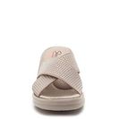 Incaltaminte Femei SKECHERS Cali Rumblers Metal Mama Wedge Sandal Taupe