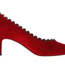 Incaltaminte Femei Vaneli Louise Red Suede