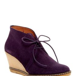 Incaltaminte Femei Donald J Pliner Harmony Lace Wedge Bootie VIOLET