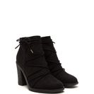 Incaltaminte Femei CheapChic Any Way You Lace It Chunky Booties Black