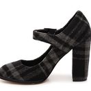 Incaltaminte Femei Mix No 6 Asuviel Plaid Pump GreyBlack