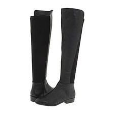 Incaltaminte Femei Michael Kors Bromley Flat Boot Black Nappa Leather Stretch Nylon