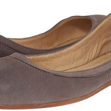 Frye Carson Ballet Charcoal Soft Nubuck