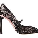 Incaltaminte Femei Oscar de la Renta Letizia 105mm Rose SatinBlack Lace