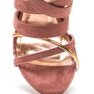 Incaltaminte Femei CheapChic Night Show Strappy Caged Heels Blush