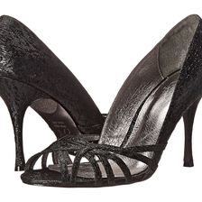 Adrianna Papell Fallon Black Foil Sleek