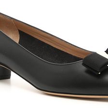 Salvatore Ferragamo Vara Ballerinas NERO