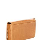 Accesorii Femei Hobo Ally Leather Wristlet Wallet CARAMEL