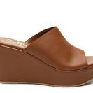 Incaltaminte Femei Callisto of California Marlaa Wedge Sandal Cognac