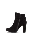 Incaltaminte Femei CheapChic In Fringe Chunky Tassel Bow Booties Black