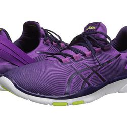 Incaltaminte Femei ASICS Gel-Fit Sanatrade 2 GrapeDark BerryFlash Yellow