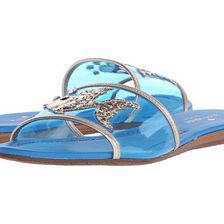 Incaltaminte Femei Kate Spade New York Tara Surf Blue VinylGold SpecchioGlitterMetallic Nappa