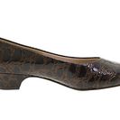 Incaltaminte Femei Soft Style Angel II Dark Brown Patent Croco