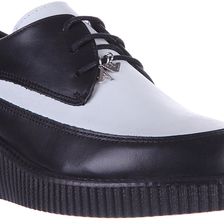 Armani Jeans Leather Derby Bicolor Black