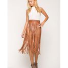 Accesorii Femei CheapChic Kimmie Fringe Belt Camel