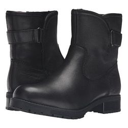 Incaltaminte Femei Clarks Faralyn Star Black Leather Waterproof